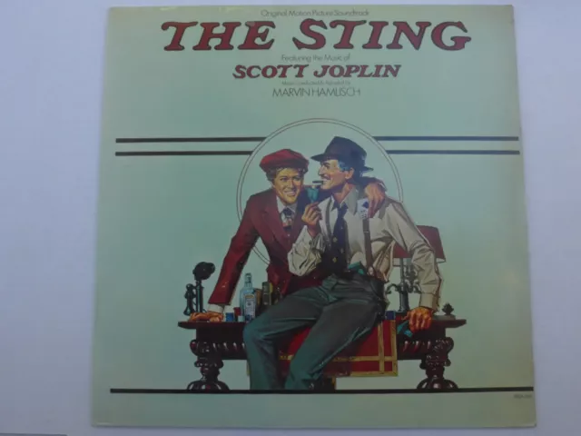 Marvin Hamlisch ‎– The Sting (OSTR) LP, US, Vinyl NM
