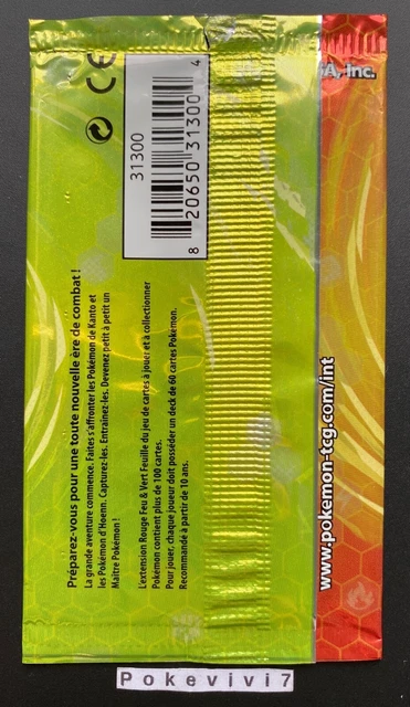 BOOSTER EX Block Pokemon RED LIGHT GREEN LEAF Empty / Empty / Open / NO CARDS! 2
