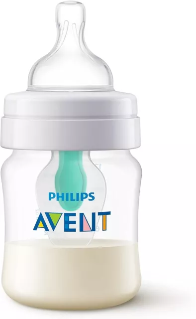 Philips Avent Baby Bottle Anti Colic with Air Free Vent 125ml 4oz SCF400-15 0m+