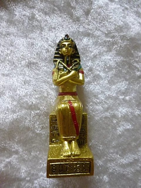 Ägypten Tut ench Amun Anubis Thron Sarkophag Figur Pyramide