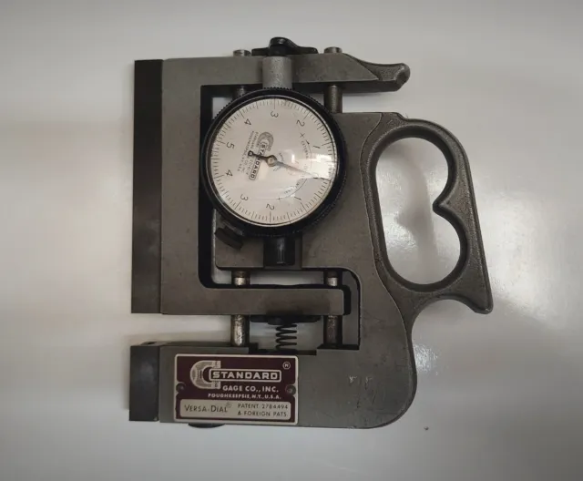 Standard Gage Co. Versa Dial .0001 thickness gauge