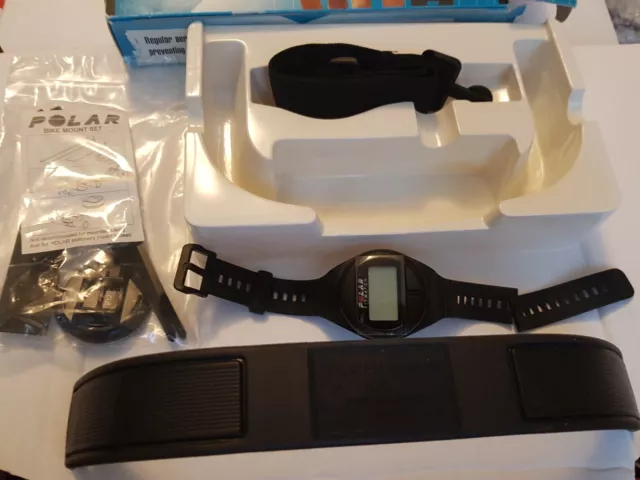 Polar Fitwatch Hrm Includes Bike Mount Set - Black 3