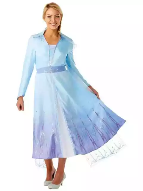 Ladies Disney Frozen 2 Deluxe Elsa Travel Dress