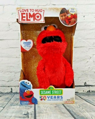 sesame street love to hug elmo plush toy