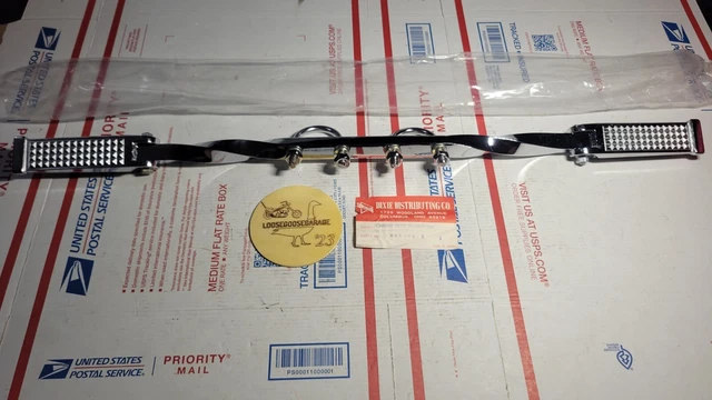NOS Dixie Harley Davidson Sportster Twisted Highway Peg Mount Bracket Chopper XL