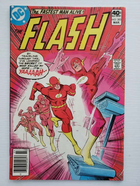 The Flash #283 (DC 1980) VG/FN 5..0 - Ross Andru,Dick Giordano cover, Don Heck-A