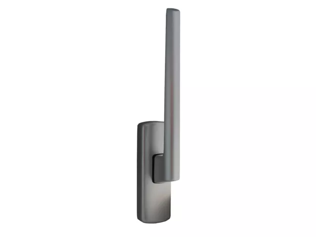 Siegenia PSK Drehgriff Portal Hebel SI LINE 200 / GH links  silber 296301