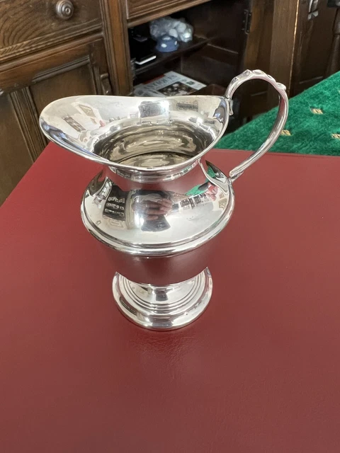 Edwardian Hallmarked Silver Cream Jug
