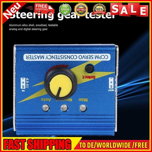 Multi Servo Tester Aircraft Model Motor Consistency Master Controller CCPM Meter
