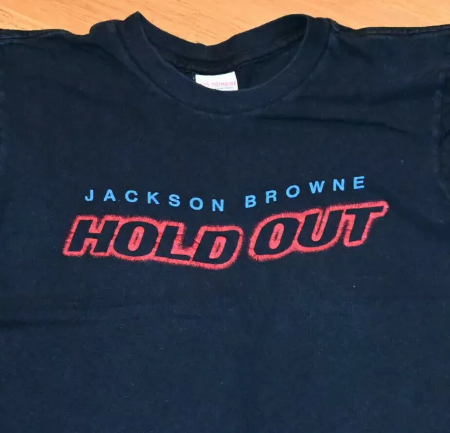 *1980 JACKSON BROWNE* vtg rock concert tour promo tee shirt (S/XS) Small 70s 80s