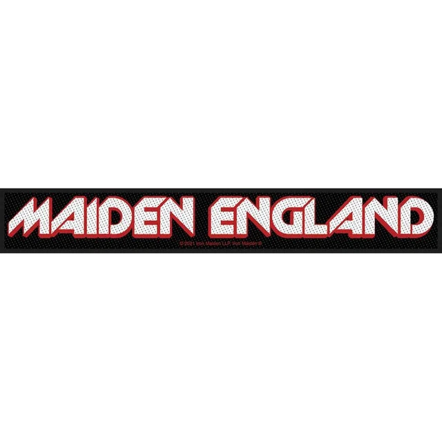 IRON MAIDEN - TOPPA SUPERSTRIP MAIDEN ENGLAND - PACAKAGED - Nuovo PTCH - J72A