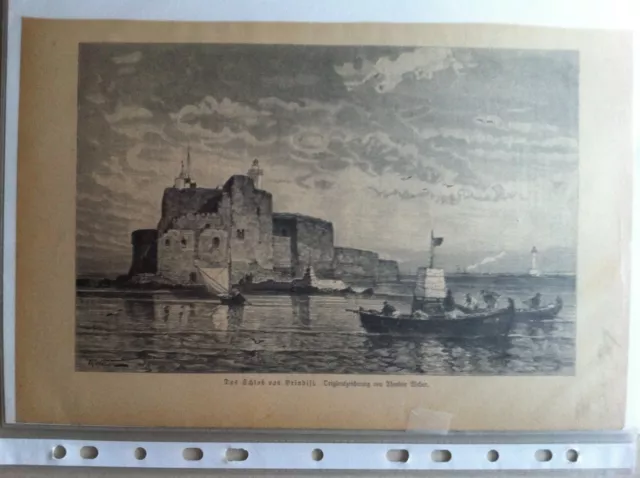 Brindisi - Castello Di Mare 1890