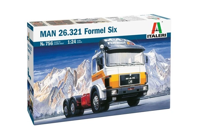 Italeri US Wrecker Truck – Maquette Camion Années 90 Ford LTL-9000 échelle 1/24 – Kit Détail Pour Modélistes