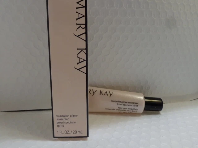 Base Mary Kay Primer Protector Solar de Amplio Espectro FPS 15 1 OZ con Caja ENVÍO GRATUITO
