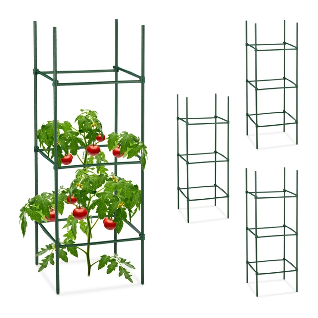 Lot de 4 treillis pour plantes grimpantes, plantes grimpantes, treillis