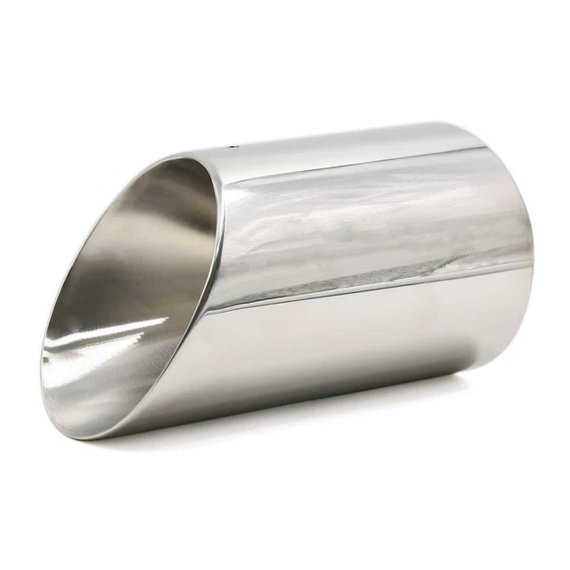 Embout échappement Voiture Forme Cœur - Acier Inox, Diamètre Tuyau 0,94 à 2,13 Pouces, Réduction Bruit, Style Tuning - 12