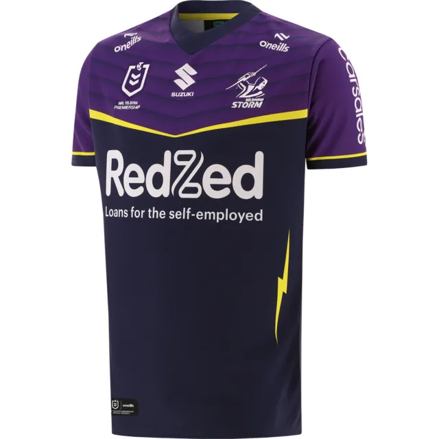 Melbourne Storm 2024 Home Jersey Small - 7XL, Ladies 8 - 16 & Kids NRL oneills