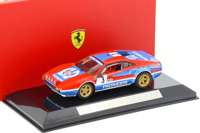 1/43 Ferrari 308 GTB #3 Rallye Monte Carlo 1982 JC Andruet Kit Métal FDS Monté Superbe Team Pozzi Pioneer - Modélisme