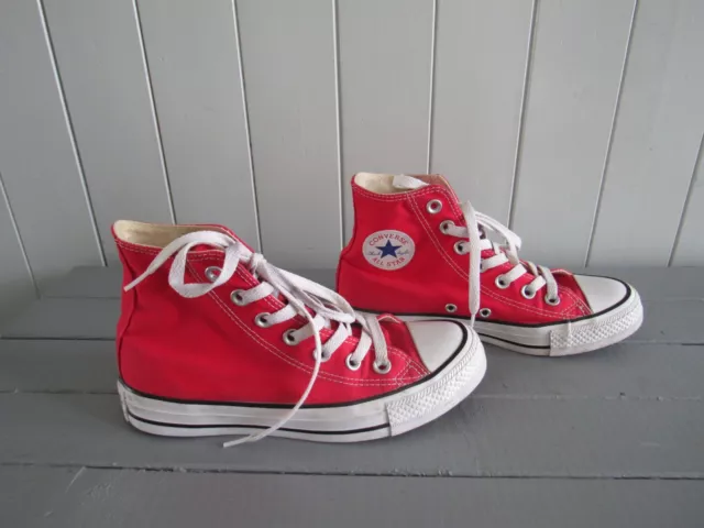 Converse rouge hotsell 36