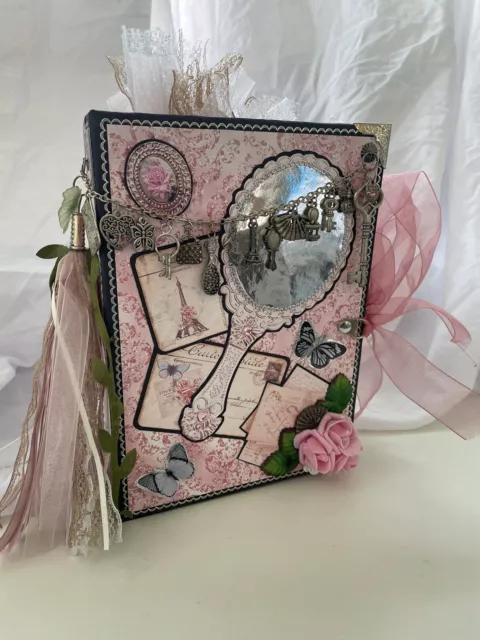 Shabby chic Parisian Style Junk Journal