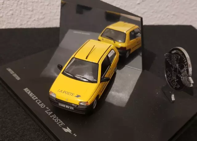 Renault Clio 1 Limited Edition Eagle's Race _ Uh -  La Poste - Ptt - Post _ 1/43