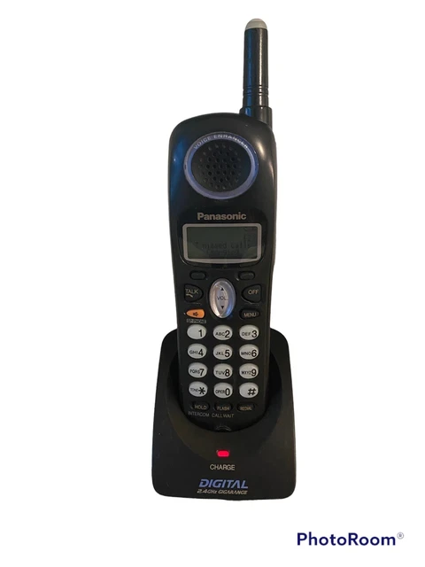 Panasonic KX-TGA234B 2.4 GHz Expansion Handset For KX-TG2344B KX-TG2314B
