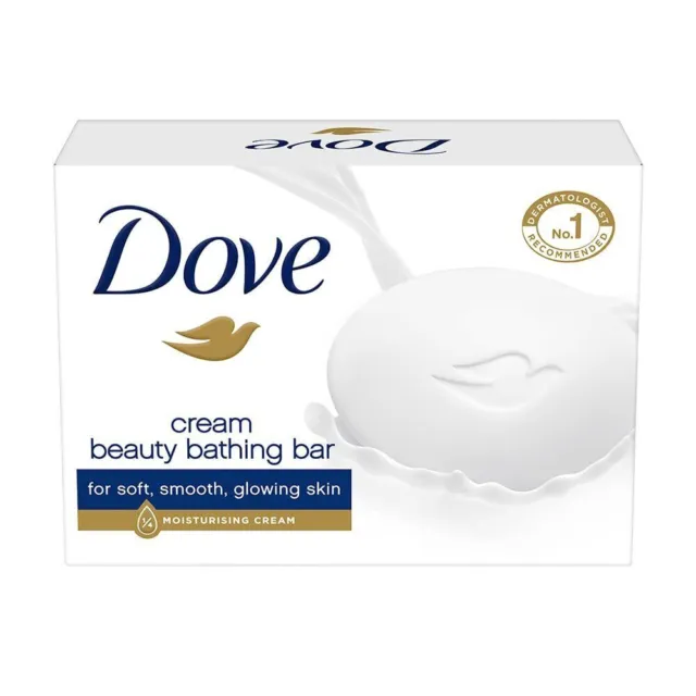 2 x savon de beauté crème Dove savon de bain hydratant pour la peau...