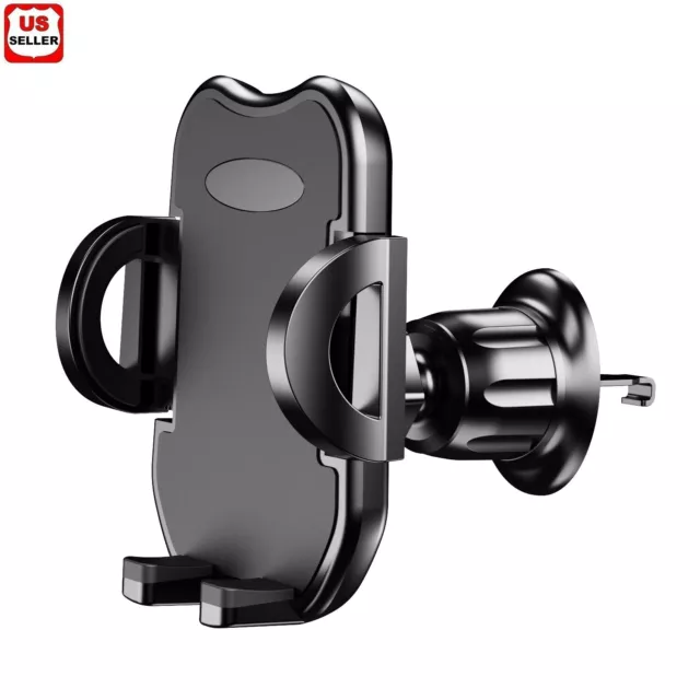 Universal Hook Car Holder Mount Stand Bracket Air Vent Mobile Phone Clip Cradle