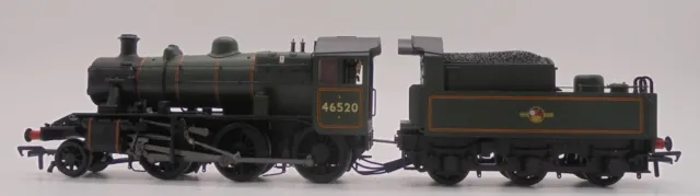 32-828 Bachmann - Ivatt Class 2 BR Green Lined Late Crest '46520'  (DCC Fitted)