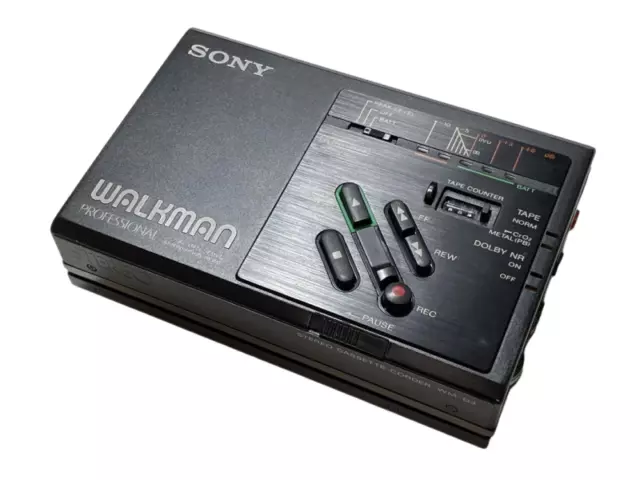 Raro lettore di cassette Sony Walkman Pro WM-D3 prodotto in Giappone