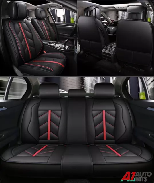 HOUSSE POUR SIEGE de voiture 9 pieces noir et gris SCENARIO compat airbags  EUR 21,70 - PicClick FR