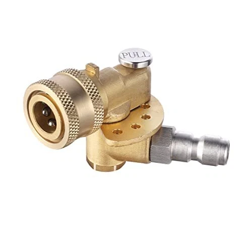 Meteor Blast Quick Connecting Pivoting Coupler Attachment 120 Degree with 5 A...