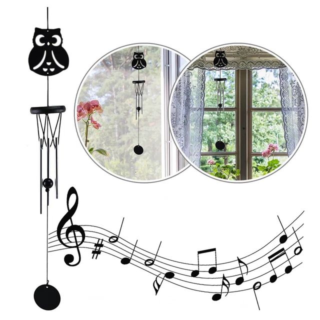 Retro Hollow Wrought Iron Wind Chimes Creative Novelty Metal Mom Memorial