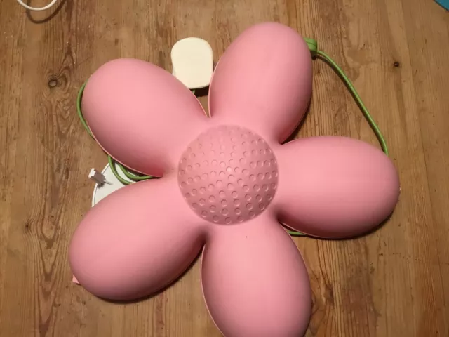 IKEA Smila Blomma Pink Flower Wall Light, Children's Bedroom, Nursery, Plug...