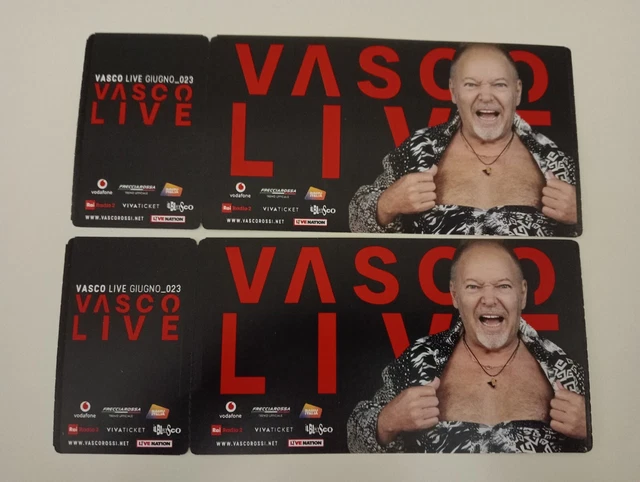 2 Biglietti CONCERTO VASCO ROSSI 17/6/2023 ROMA