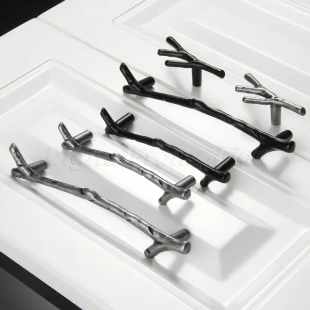 Tree Branch Kitchen Cabinet Lockers Closet Drawer Pulls Dresser Knobs Handles