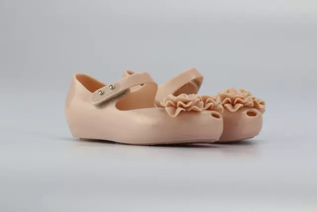 Mini Melissa Baby Mädchen Blumengelee Flats Eu 25-26 Uk 8-8,5 2