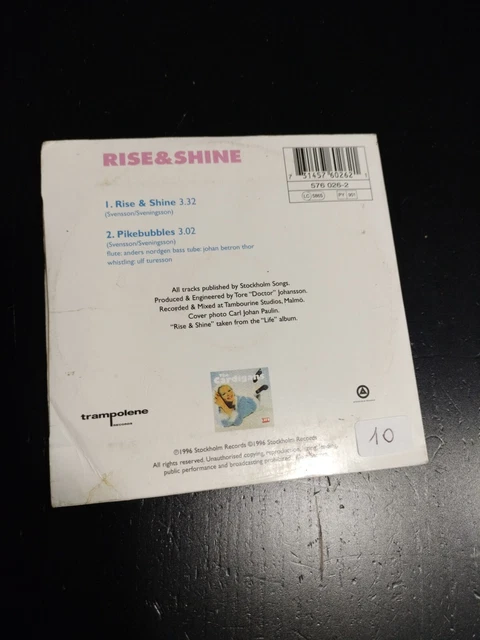 THE CARDIGANS Rise & Shine 1995 Single CD 14.77 PicClick CA
