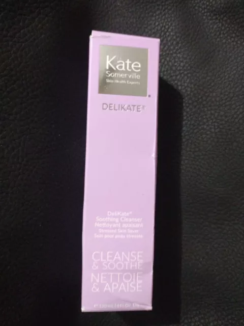 Kate Somerville DELIKATE Soothing Cleanser 4 oz / 120 ml Full Sz Sealed NIB