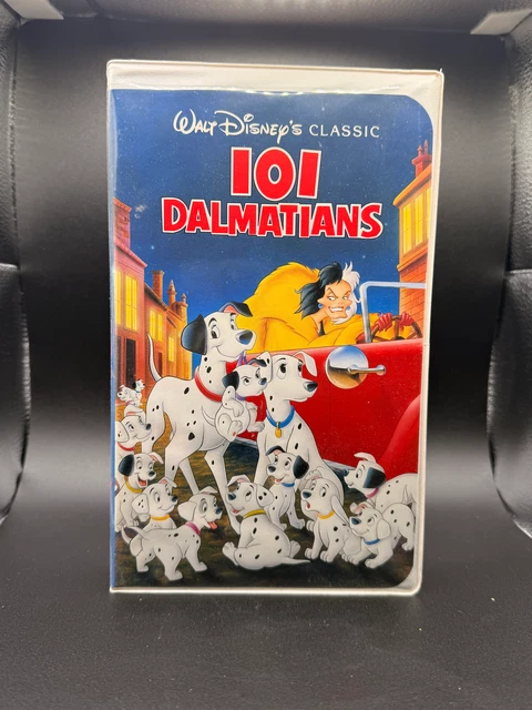 90'S Walt Disney WALT DISNEY 101 101 Dalmatians Movie T-shirt Made in USA Men's L size Vintage cotton white type Vintage Second Hand