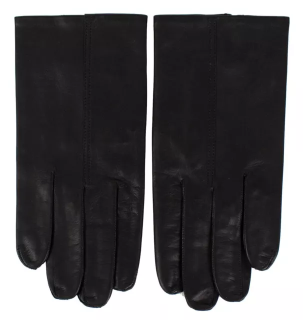 John Lobb Handmade Luxury Twinstitch Gloves Black BNWT Size 9