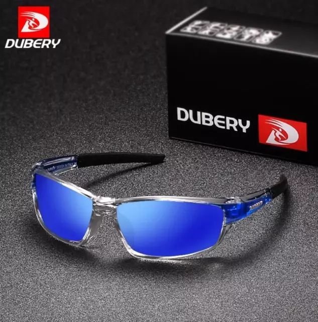 DUBERY Mens Polarized Sunglasses Sport Outdoor Cycling Driving Glasses Goggles