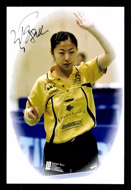 Xu Yan Foto Original Signiert Tischtennis ## BC G 30479