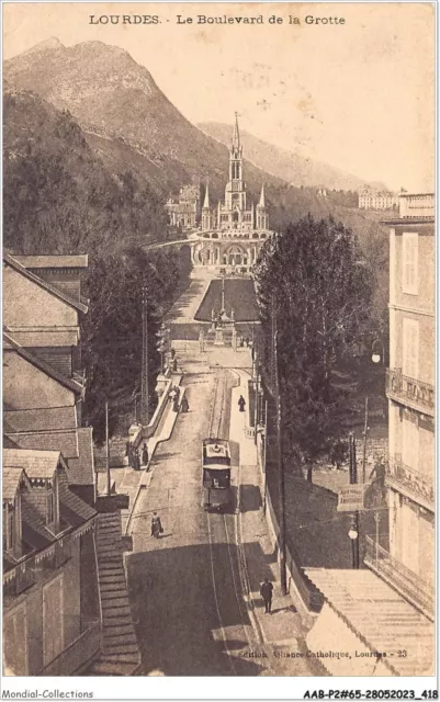 AABP2-65-0186 - LOURDES - Le Boulevard De La Grotte