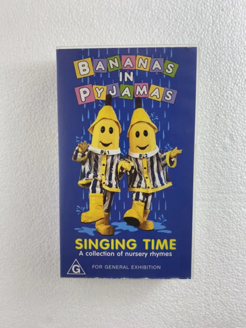 BANANAS IN PYJAMAS singing Time VHS 1997 - Free Post £12.97 - PicClick UK