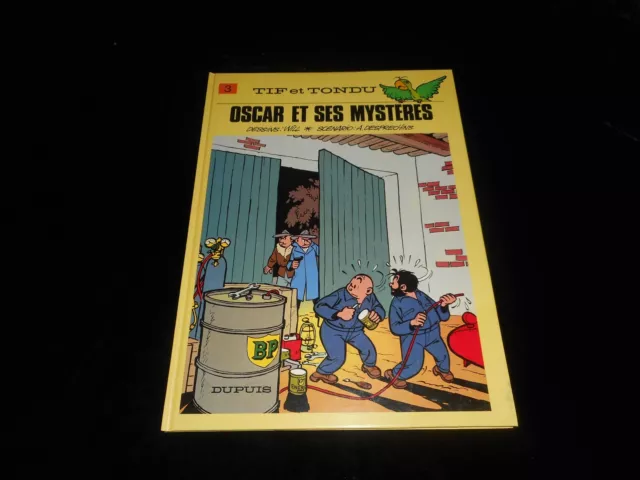 Will / Desprechins : Tif et Tondu 3 : Oscar et ses mystères Dupuis 1984 TBE