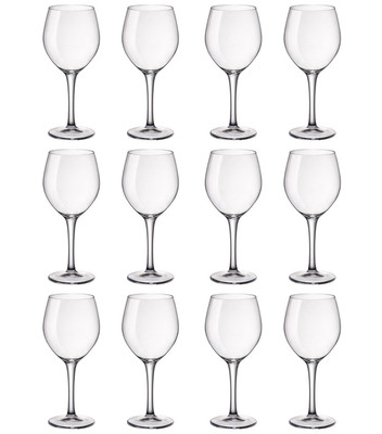 BORMIOLI SET 12 BICCHIERE NEW CALIX CL 38 ACQUA VETRO CUCINA BICCHIERI 