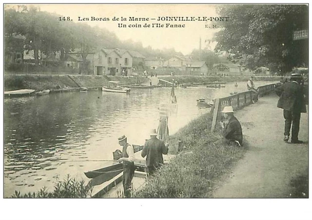 94.JOINVILLE LE PONT.LES BORDS DE LA MARNE.n°1659.UN CORNER DE L'ILE FANAC