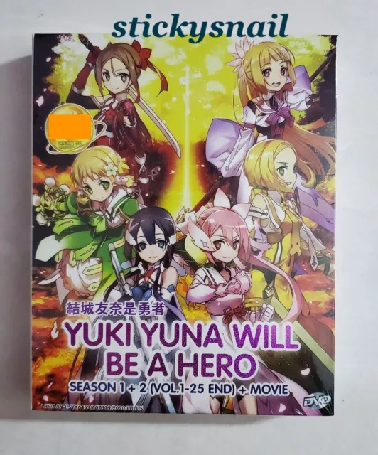 Anime DVD Yuki Yuna Will Be A Hero COMPLETE Season 1+2 + Movie ENG SUB Region 0