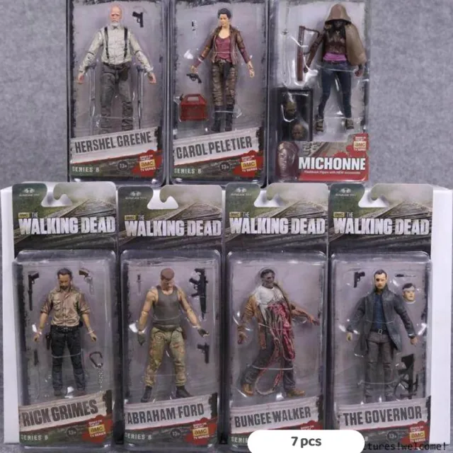Walking Dead Action Figure Rick Grimes With Sheriff Hat